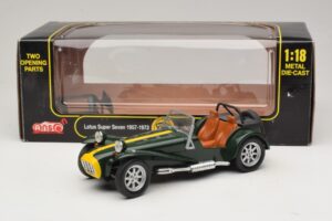 Caterham Super Seven Verde Anson 1:18 30317-W1 Pressofusione — immagine 6 di 6