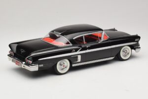 Chevrolet Bel Air Impala Coupe Nero KK-Scale 1:18 KKDC181592 Pressofusione — immagine 2 di 6