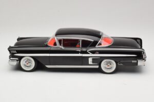 Chevrolet Bel Air Impala Coupe Nero KK-Scale 1:18 KKDC181592 Pressofusione — immagine 3 di 6