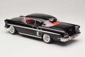 Chevrolet Bel Air Impala Coupe Nero KK-Scale 1:18 KKDC181592 Pressofusione — immagine 5 di 6