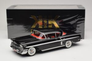 Chevrolet Bel Air Impala Coupe Nero KK-Scale 1:18 KKDC181592 Pressofusione — immagine 6 di 6