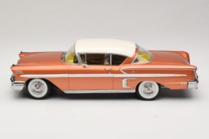 Chevrolet Bel Air Impala Coupe Rame & Crema KK-Scale 1:18 KKDC181591 Pressofusione — immagine 3 di 6