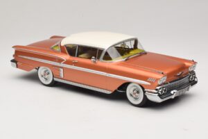 Chevrolet Bel Air Impala Coupe Rame & Crema KK-Scale 1:18 KKDC181591 Pressofusione — immagine 4 di 6