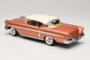 Chevrolet Bel Air Impala Coupe Rame & Crema KK-Scale 1:18 KKDC181591 Pressofusione — immagine 5 di 6