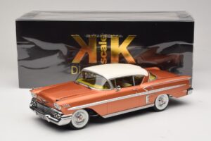 Chevrolet Bel Air Impala Coupe Rame & Crema KK-Scale 1:18 KKDC181591 Pressofusione — immagine 6 di 6