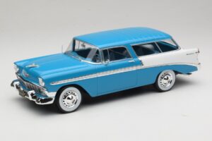Chevrolet Bel Air Nomad Turchese & Bianco KK-Scale 1:18 Chevrolet Bel Air Nomad Turchese & Bianco KK-Scale 1:18 KKDC181292 Pressofusione