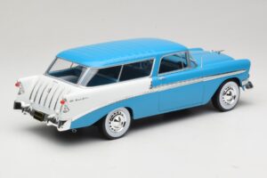 Chevrolet Bel Air Nomad Turchese & Bianco KK-Scale 1:18 KKDC181292 Pressofusione — immagine 2 di 6