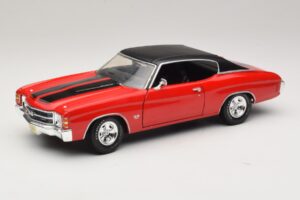 Chevrolet Chevelle SS454 Rosso Maisto 1:18 31890-P1 Pressofusione
