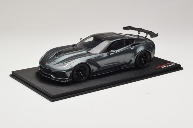 Chevrolet Corvette C7 ZR-1 Shadow Grey Metallic TopSpeed 1:18 TS0148 Resina