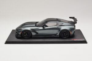 Chevrolet Corvette C7 ZR-1 Shadow Grey Metallic TopSpeed 1:18 TS0148 Resina — immagine 3 di 6