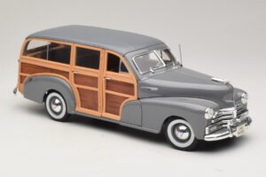 Chevrolet Fleetmaster Woody Grigio Maisto 1:18 31854 Pressofusione — immagine 6 di 8