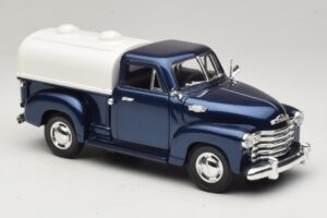 Chevrolet Pickup Blu Mira 1:18 6270 Pressofusione — immagine 6 di 8