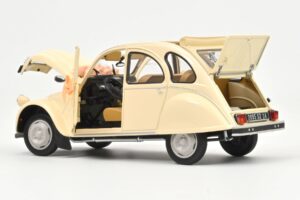 Citroen 2CV Wedding Gift Beige Norev 1:18 181475 Pressofusione — immagine 3 di 3