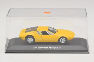 De Tomaso Mangusta Giallo Maxichamps 1:43 940127120 Pressofusione — immagine 4 di 5