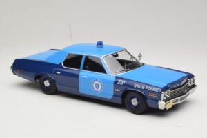Dodge Monaco Massachusetts State Police KK-Scale 1:18 KKDC181154 Pressofusione — immagine 4 di 6