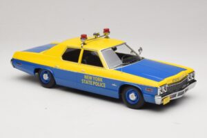 Dodge Monaco New York State Police Giallo & Blu KK-Scale 1:18 KKDC181156 Pressofusione — immagine 4 di 6