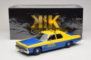 Dodge Monaco New York State Police Giallo & Blu KK-Scale 1:18 KKDC181156 Pressofusione — immagine 6 di 6