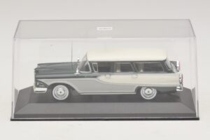Edsel Bermuda Station Wagon Verde Scuro Bianco Minichamps 1:43 400082013 Pressofusione — immagine 4 di 5