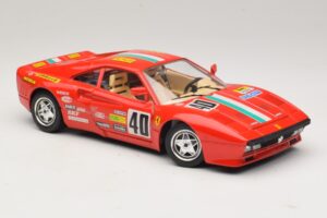 Ferrari 288 GTO #40 Rosso Bburago 1:18 3027-P4 Pressofusione — immagine 6 di 8