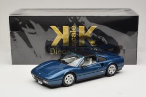Ferrari 328 GTS Blu Metallizzato KK-Scale 1:18 KKDC180553 Pressofusione — immagine 7 di 7