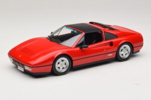 Ferrari 328 GTS Rosso Con Interni Neri KK-Scale 1:18 KKDC180551 Pressofusione — immagine 2 di 7