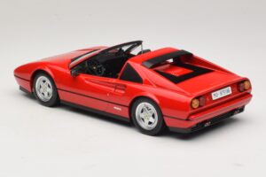 Ferrari 328 GTS Rosso Con Interni Neri KK-Scale 1:18 KKDC180551 Pressofusione — immagine 6 di 7