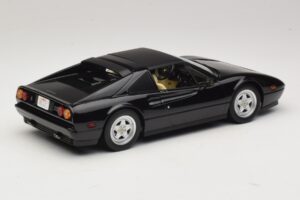 Ferrari 328 GTS US Version Nero Miami Vice Sonny KK-Scale 1:18 KKDC181702 Pressofusione — immagine 3 di 7