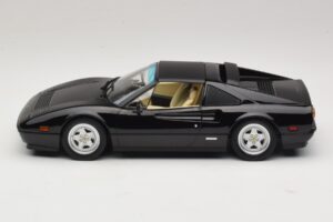 Ferrari 328 GTS US Version Nero Miami Vice Sonny KK-Scale 1:18 KKDC181702 Pressofusione — immagine 4 di 7