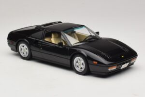 Ferrari 328 GTS US Version Nero Miami Vice Sonny KK-Scale 1:18 KKDC181702 Pressofusione — immagine 5 di 7