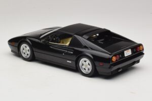 Ferrari 328 GTS US Version Nero Miami Vice Sonny KK-Scale 1:18 KKDC181702 Pressofusione — immagine 6 di 7
