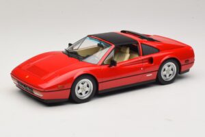 Ferrari 328 GTS Versione US Rosso Beverly Hills Cop II Con Interni Beige KK-Scale 1:18 KKDC181701 Pressofusione — immagine 2 di 7