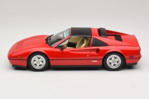 Ferrari 328 GTS Versione US Rosso Beverly Hills Cop II Con Interni Beige KK-Scale 1:18 KKDC181701 Pressofusione — immagine 4 di 7