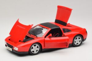Ferrari 348 TS Rosso Maisto 1:18 31804 Pressofusione — immagine 3 di 8