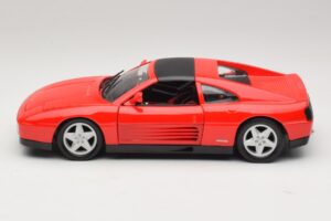 Ferrari 348 TS Rosso Maisto 1:18 31804 Pressofusione — immagine 4 di 8