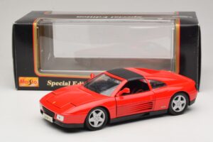 Ferrari 348 TS Rosso Maisto 1:18 31804 Pressofusione — immagine 8 di 8