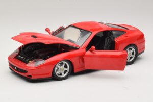 Ferrari 550 Maranello Rosso Majorette 1:18 5974 Pressofusione — immagine 2 di 8