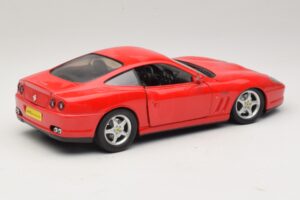 Ferrari 550 Maranello Rosso Majorette 1:18 5974 Pressofusione — immagine 3 di 8