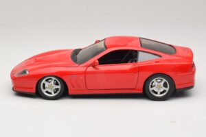 Ferrari 550 Maranello Rosso Majorette 1:18 5974 Pressofusione — immagine 4 di 8