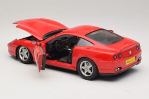 Ferrari 550 Maranello Rosso Majorette 1:18 5974 Pressofusione — immagine 5 di 8