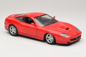 Ferrari 550 Maranello Rosso Majorette 1:18 5974 Pressofusione — immagine 6 di 8