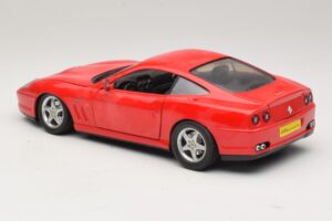 Ferrari 550 Maranello Rosso Majorette 1:18 5974 Pressofusione — immagine 7 di 8