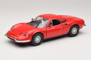 Ferrari Dino 246 Rosso Majorette 1:18 5271 Pressofusione