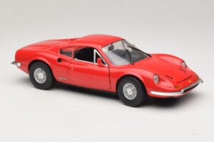 Ferrari Dino 246 Rosso Majorette 1:18 5271 Pressofusione — immagine 6 di 8