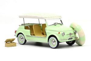 Fiat 500 Jolly Verde Norev 1:18 187794 Pressofusione — immagine 4 di 5