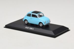 Fiat 500 L Blu Maxichamps 1:43 940121601 Pressofusione — immagine 3 di 5