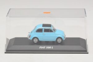 Fiat 500 L Blu Maxichamps 1:43 940121601 Pressofusione — immagine 4 di 5