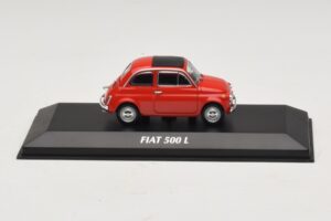 Fiat 500 L Rosso Maxichamps 1:43 940121600 Pressofusione