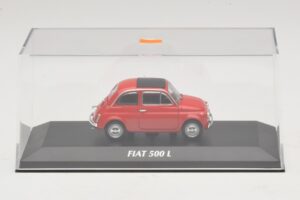 Fiat 500 L Rosso Maxichamps 1:43 940121600 Pressofusione — immagine 4 di 5