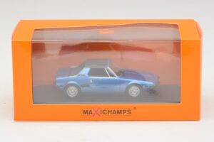 Fiat X1/9 Blu Maxichamps 1:43 940121661 Pressofusione — immagine 5 di 5