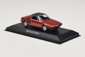 Fiat X1/9 Rosso Maxichamps 1:43 940121662 Pressofusione — immagine 3 di 5